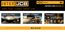 Tablet Screenshot of inter-jcb.com